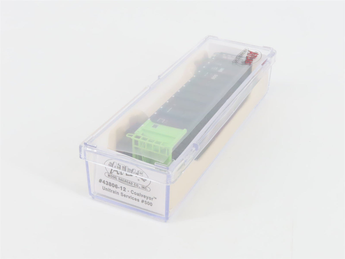 N Scale Atlas 43806-12 UNSX Unitrain Services Coalveyor #500 w/ Load