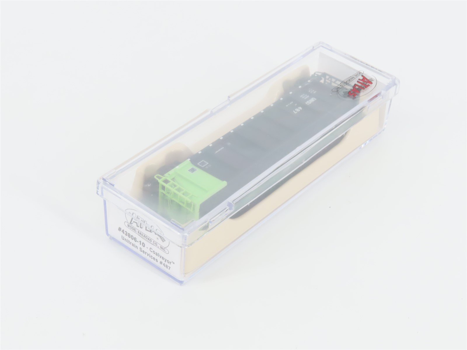 N Scale Atlas 43806-10 UNSX Unitrain Services Coalveyor #487 w/ Load