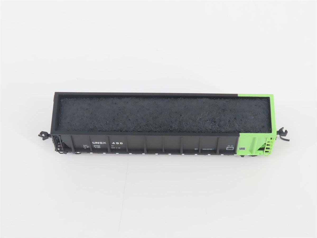 N Scale Atlas 43806-11 UNSX Unitrain Services Coalveyor #496 w/ Load