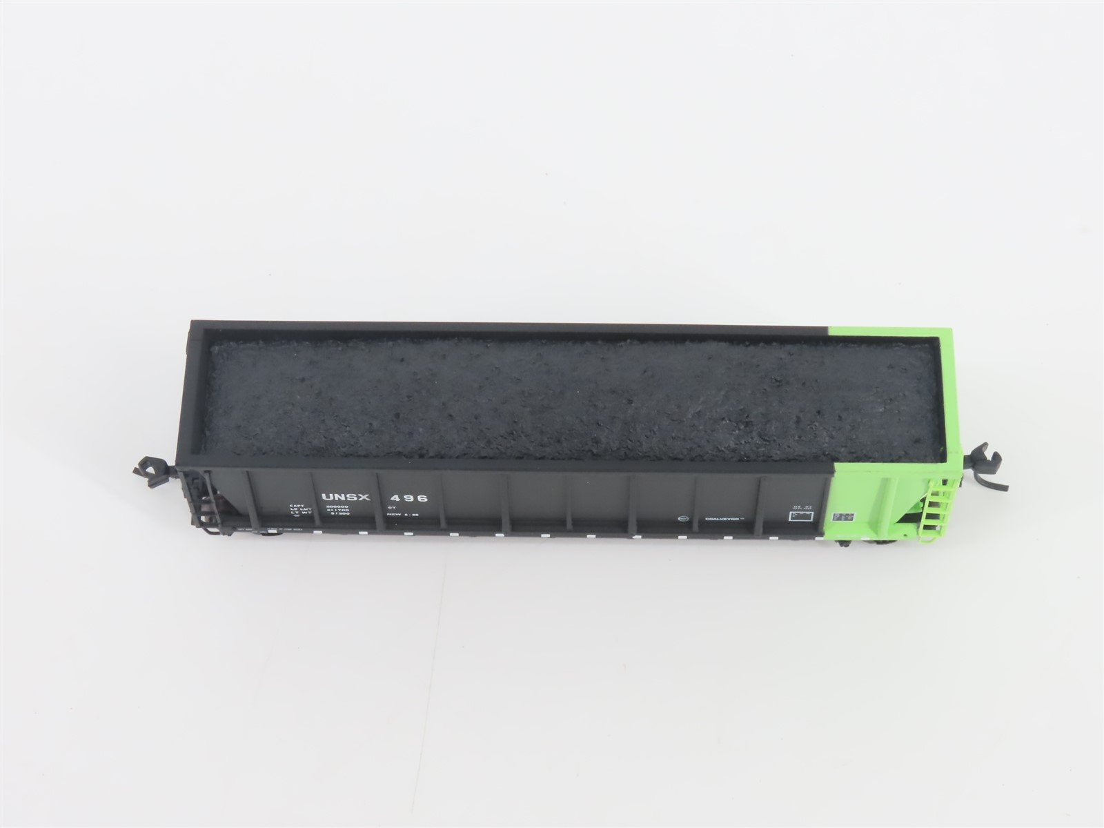 N Scale Atlas 43806-11 UNSX Unitrain Services Coalveyor #496 w/ Load