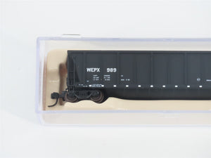 N Scale Atlas 43807-10 WEPX Wisconsin Electric Power Coalveyor #989 w/ Load