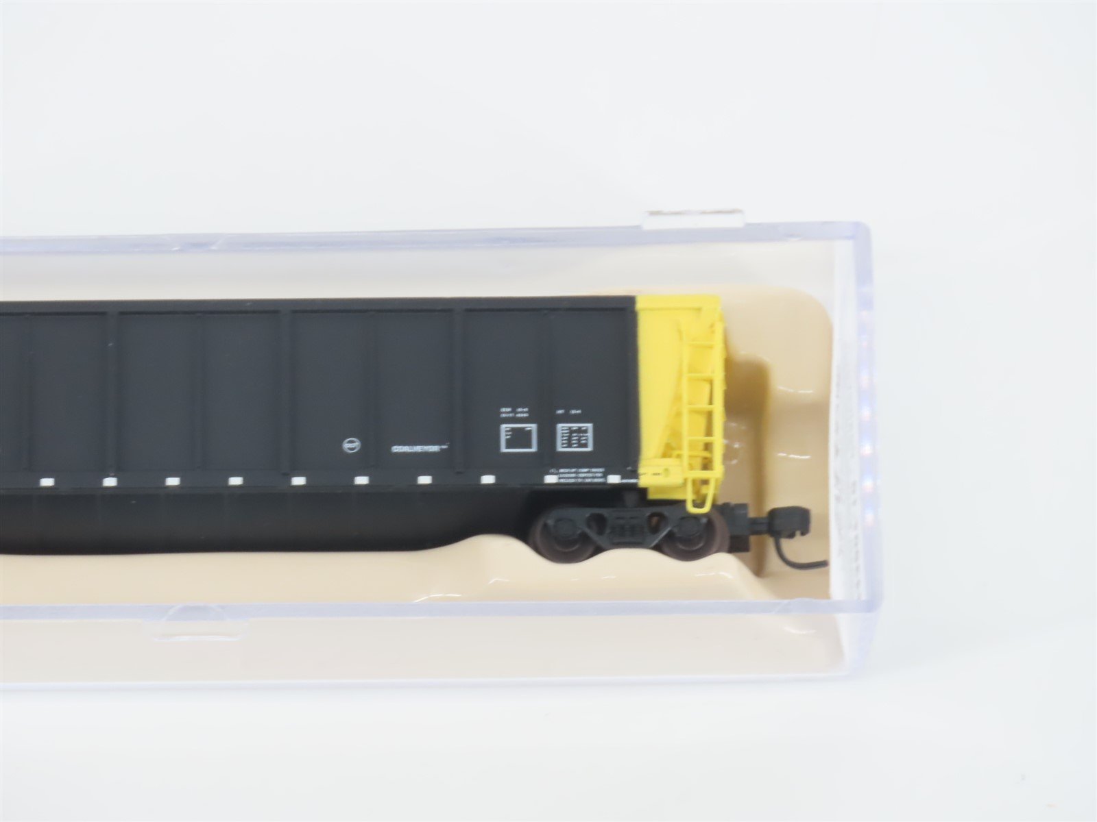 N Scale Atlas 43807-10 WEPX Wisconsin Electric Power Coalveyor #989 w/ Load