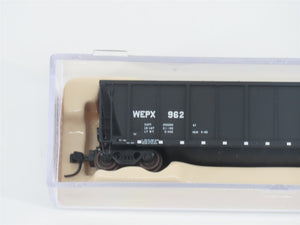 N Scale Atlas 43807-6 WEPX Wisconsin Electric Power Coalveyor #962 w/ Load