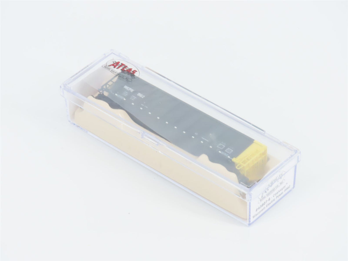 N Scale Atlas 43807-6 WEPX Wisconsin Electric Power Coalveyor #962 w/ Load