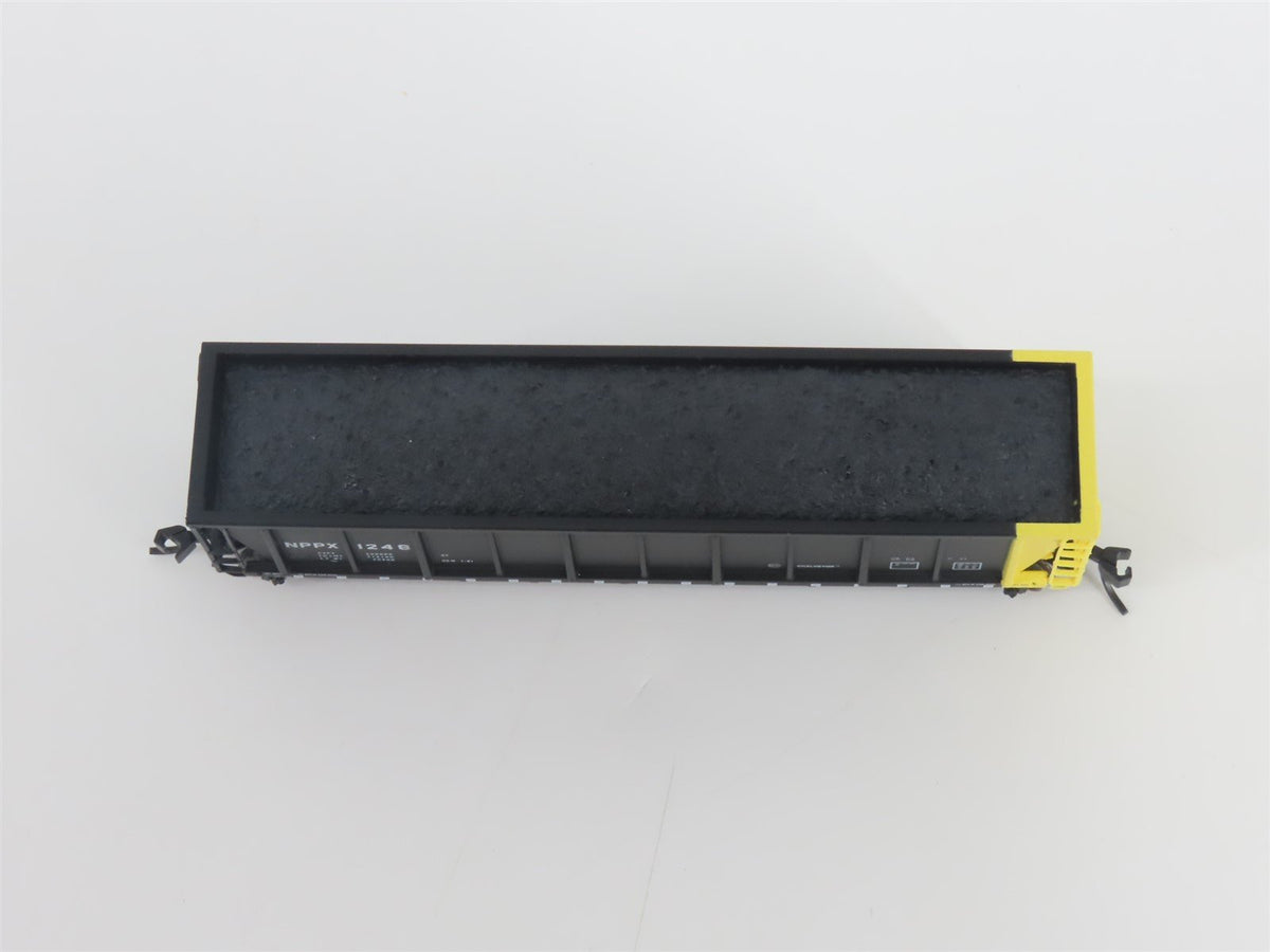 N Scale Atlas 43801-37 NPPX Nebraska Public Power Coalveyor #1248 w/ Load