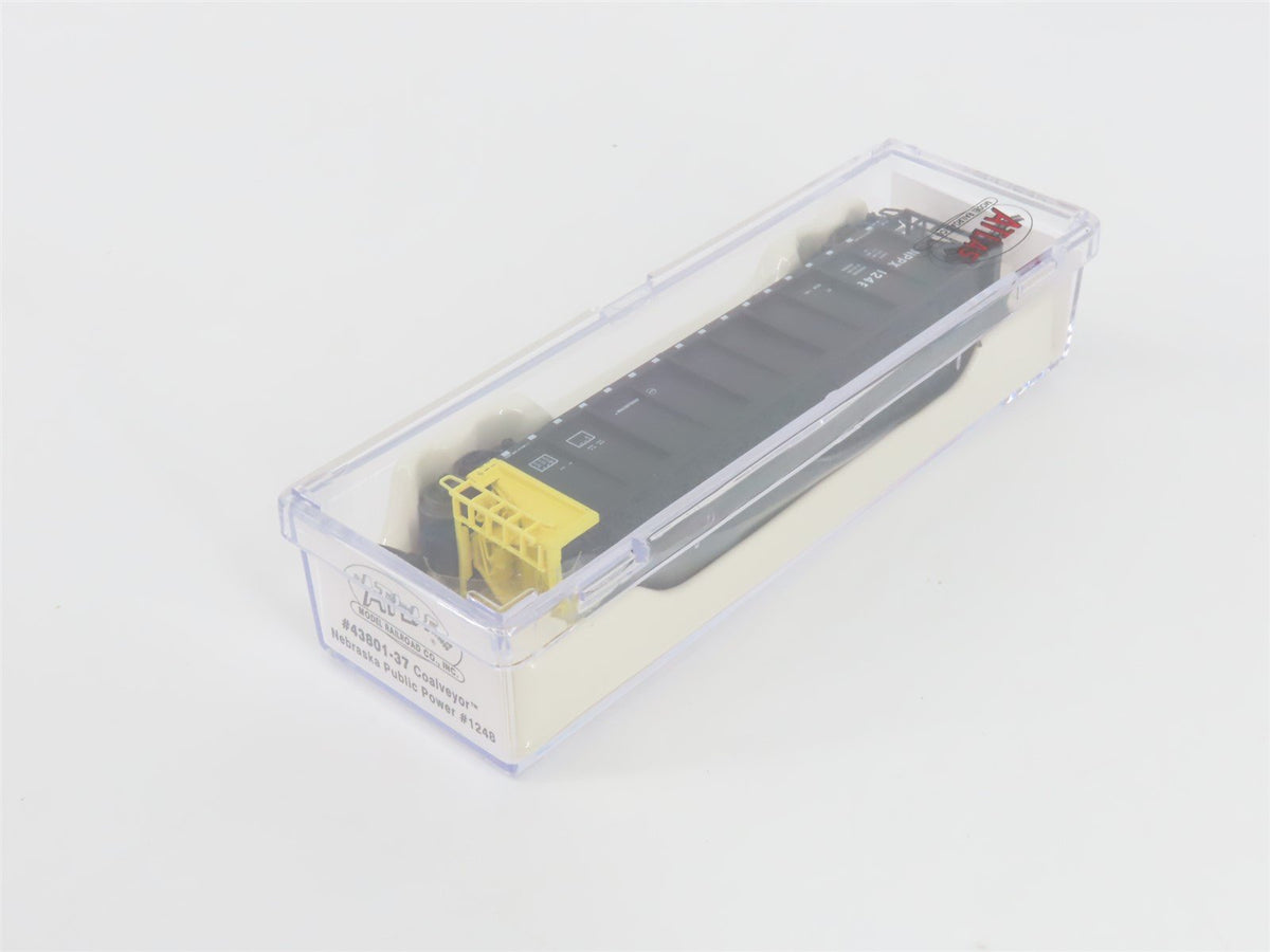 N Scale Atlas 43801-37 NPPX Nebraska Public Power Coalveyor #1248 w/ Load