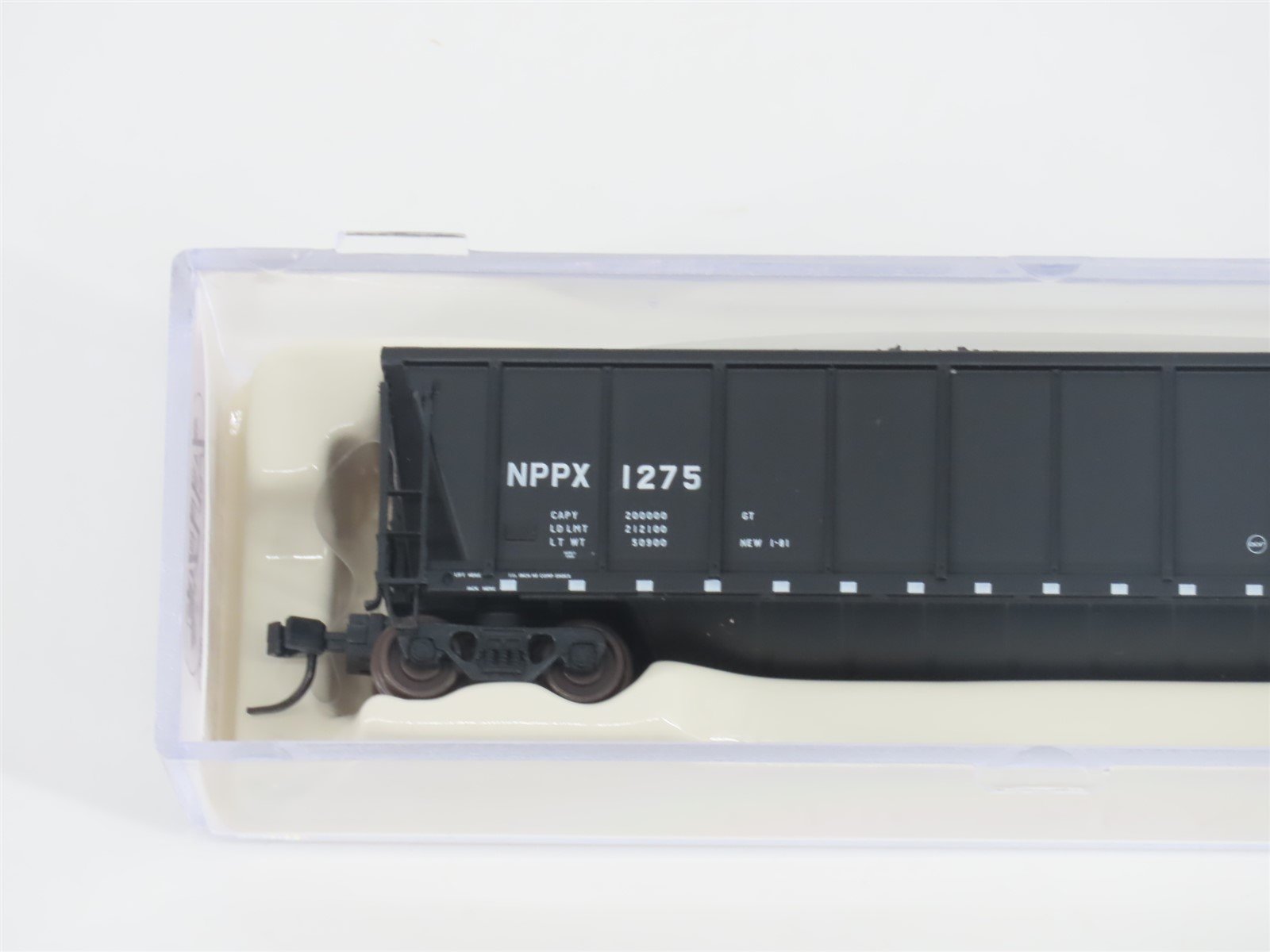 N Scale Atlas 43801-38 NPPX Nebraska Public Power Coalveyor #1275 w/ Load