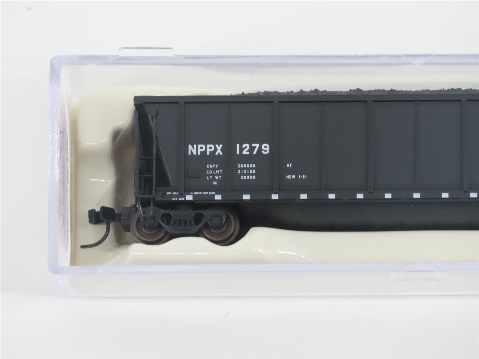 N Scale Atlas 43801-39 NPPX Nebraska Public Power Coalveyor #1279 w/ Load
