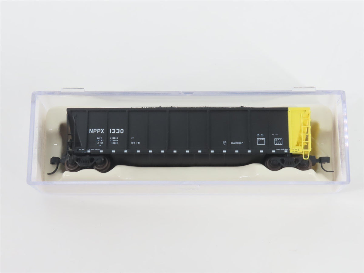 N Scale Atlas 43801-42 NPPX Nebraska Public Power Coalveyor #1330 w/ Load