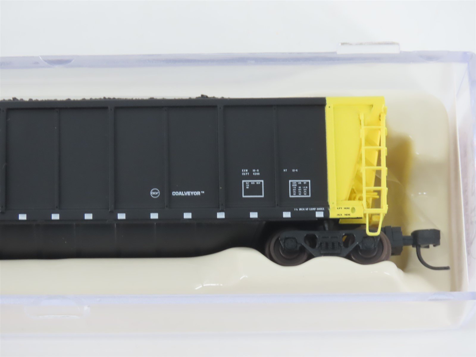 N Scale Atlas 43801-42 NPPX Nebraska Public Power Coalveyor #1330 w/ Load