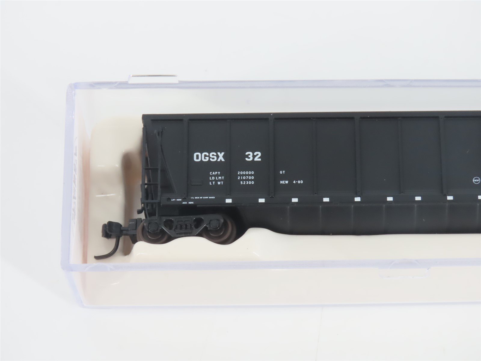 N Scale Atlas 43802-1 OGSX Iowa Southern Utilities Coalveyor #32 w/ Load