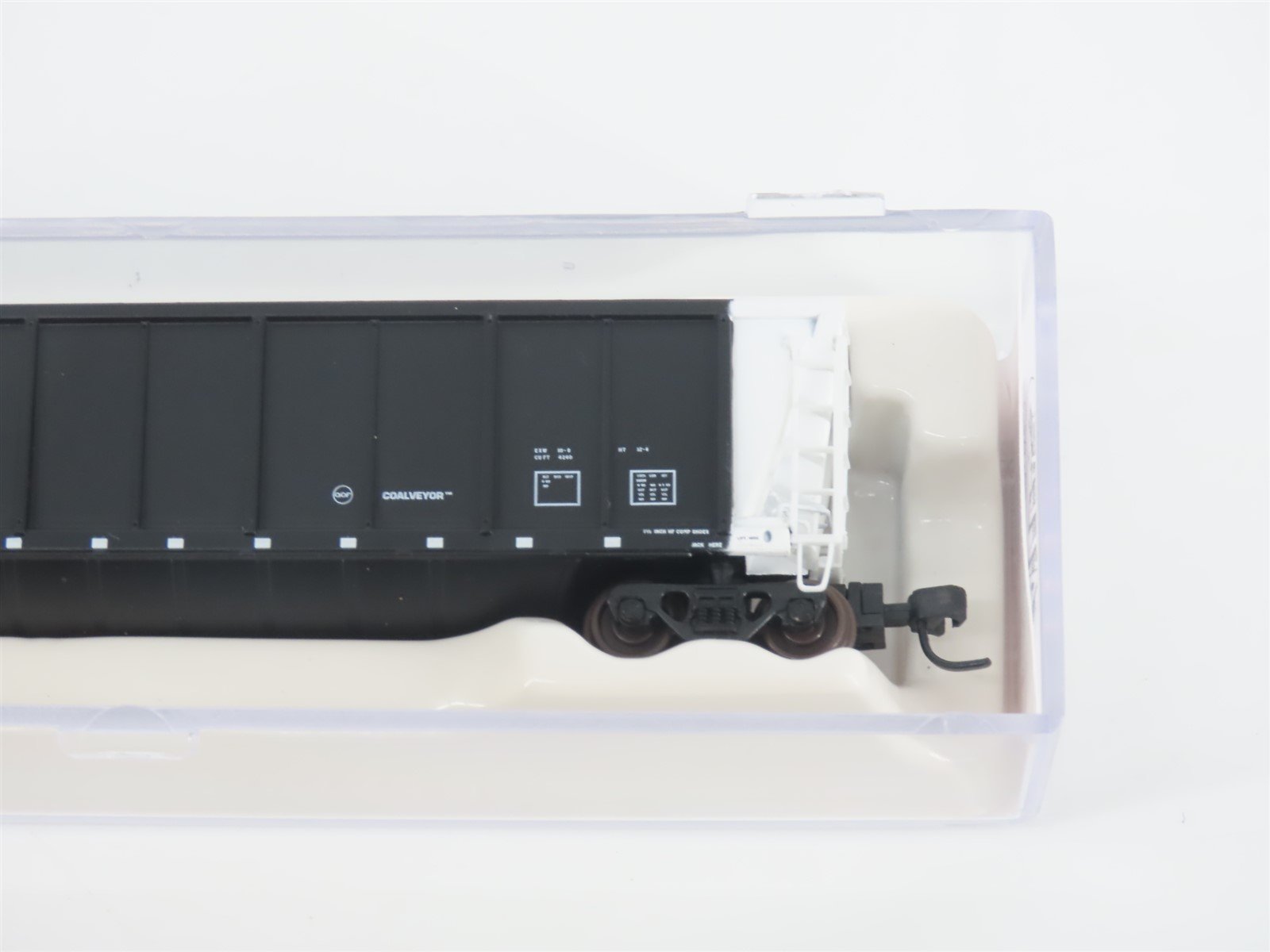 N Scale Atlas 43802-2 OGSX Iowa Southern Utilities Coalveyor #69 w/ Load