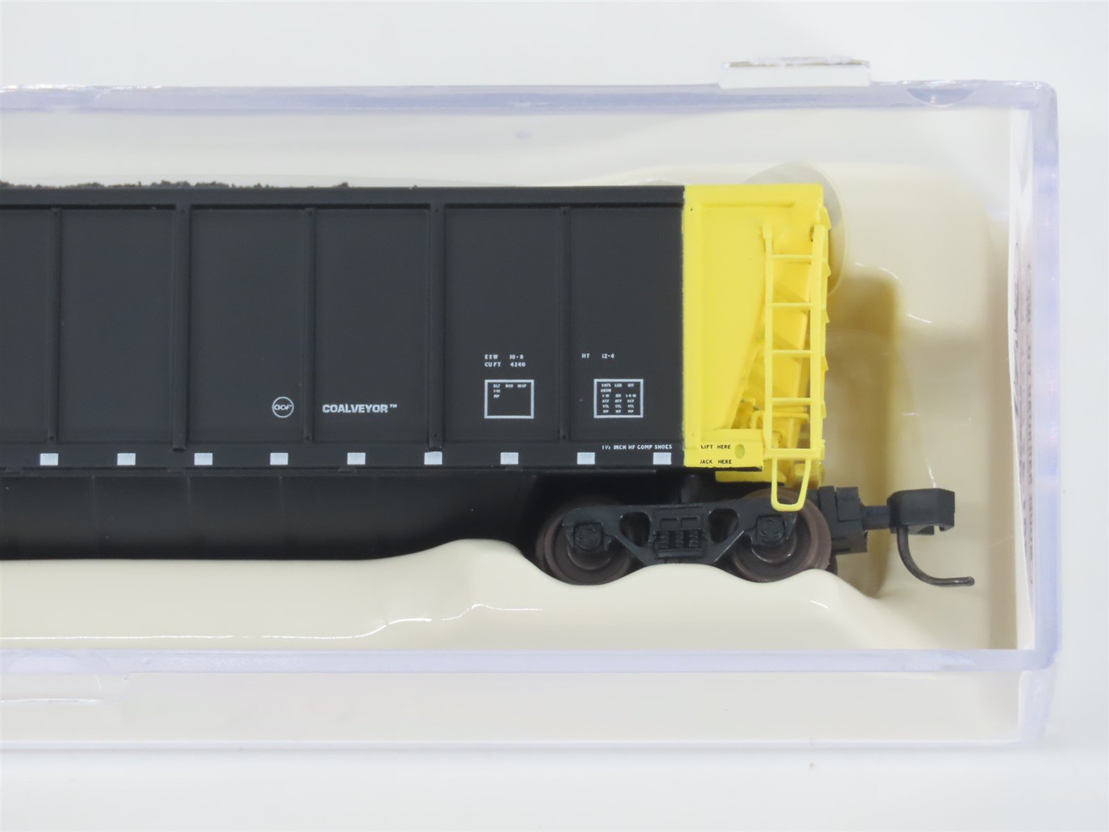 N Scale Atlas 43801-47 NPPX Nebraska Public Power Coalveyor #1366 w/ Load