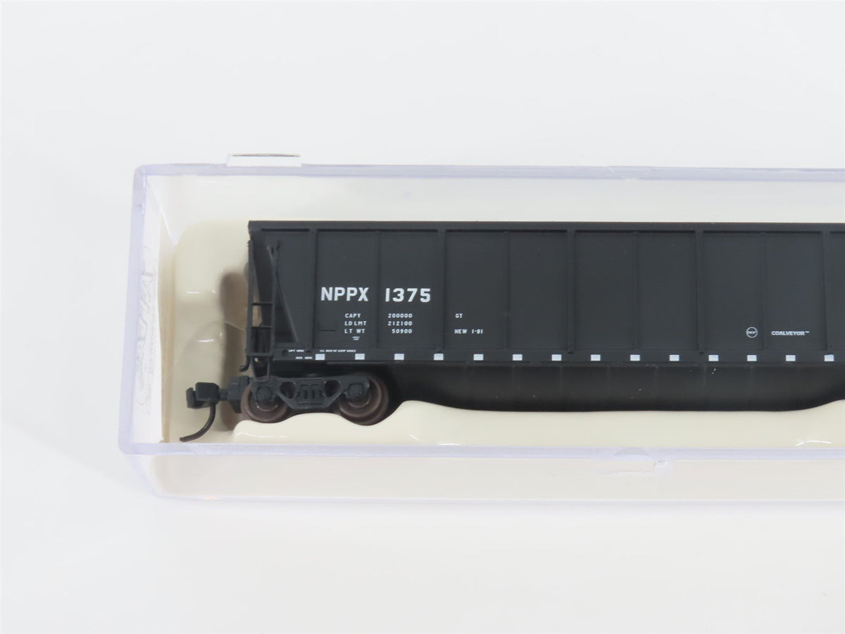 N Scale Atlas 43801-48 NPPX Nebraska Public Power Coalveyor #1375 w/ Load