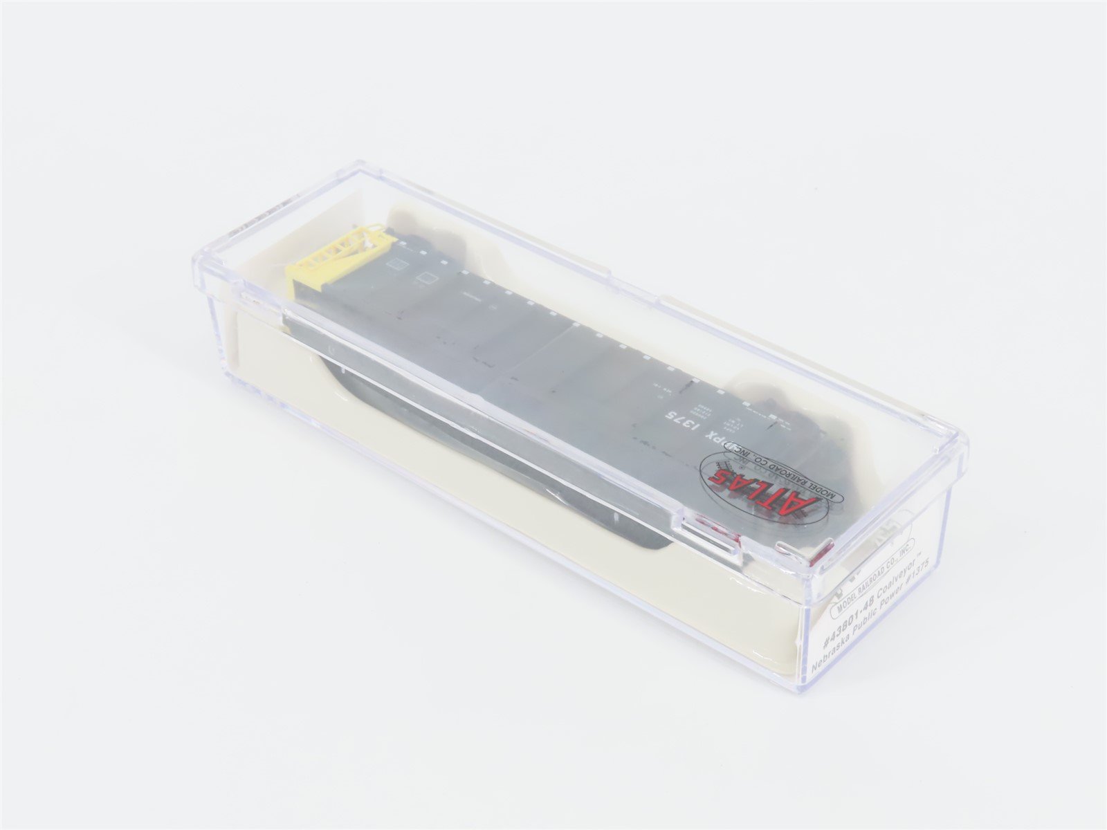 N Scale Atlas 43801-48 NPPX Nebraska Public Power Coalveyor #1375 w/ Load