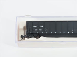 N Scale Atlas 43802-3 OGSX Iowa Southern Utilities Coalveyor #99 w/ Load