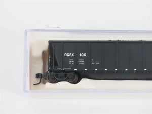 N Scale Atlas 43802-4 OGSX Iowa Southern Utilities Coalveyor #100 w/ Load