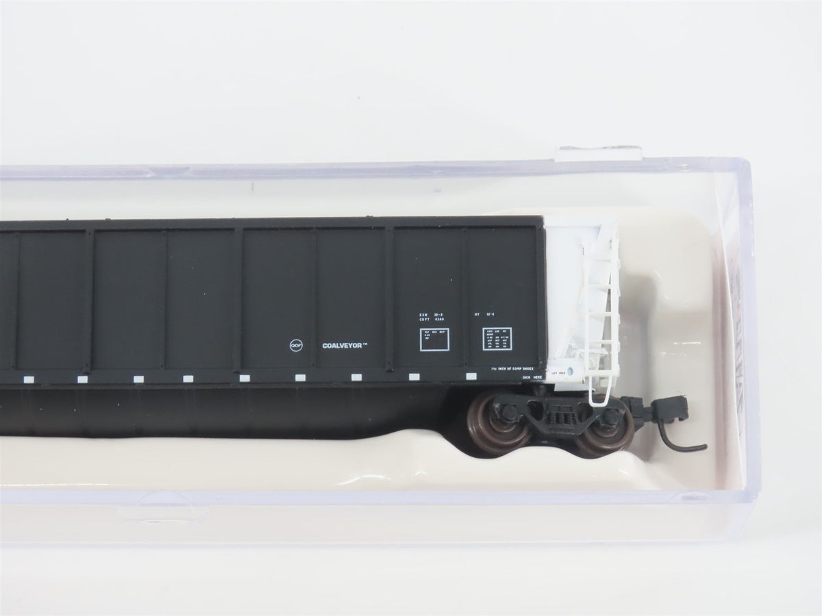 N Scale Atlas 43802-4 OGSX Iowa Southern Utilities Coalveyor #100 w/ Load