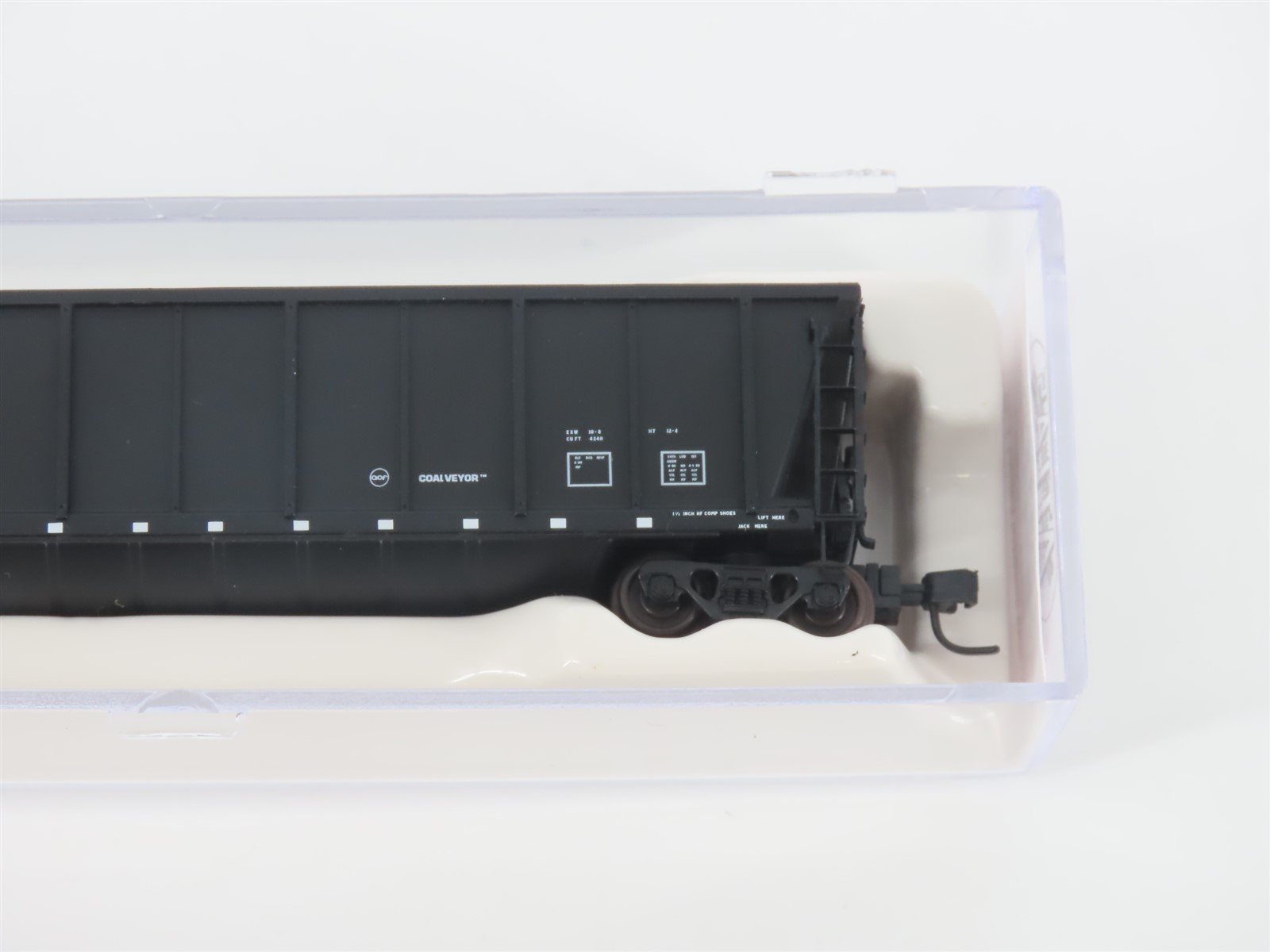 N Scale Atlas 43802-5 OGSX Iowa Southern Utilities Coalveyor #123 w/ Load