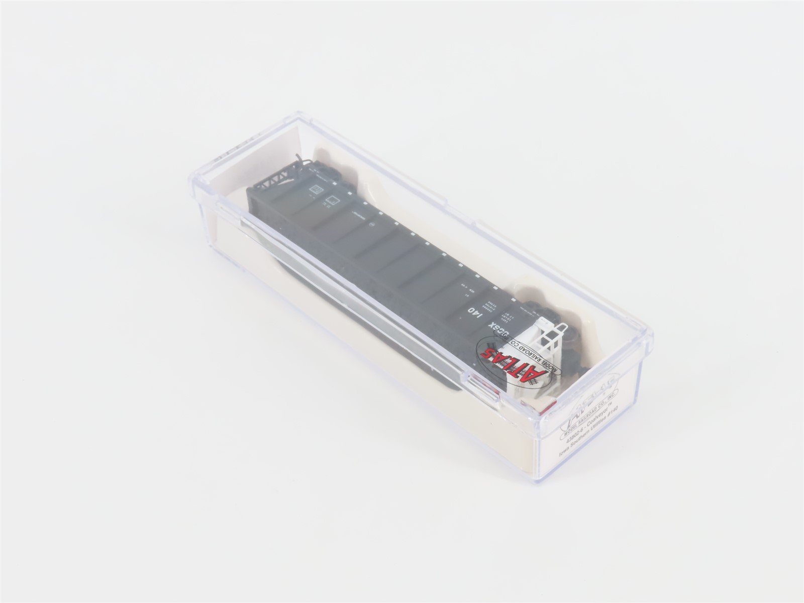 N Scale Atlas 43802-6 OGSX Iowa Southern Utilities Coalveyor #140 w/ Load