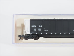 N Scale Atlas 43802-7 OGSX Iowa Southern Utilities Coalveyor #188 w/ Load