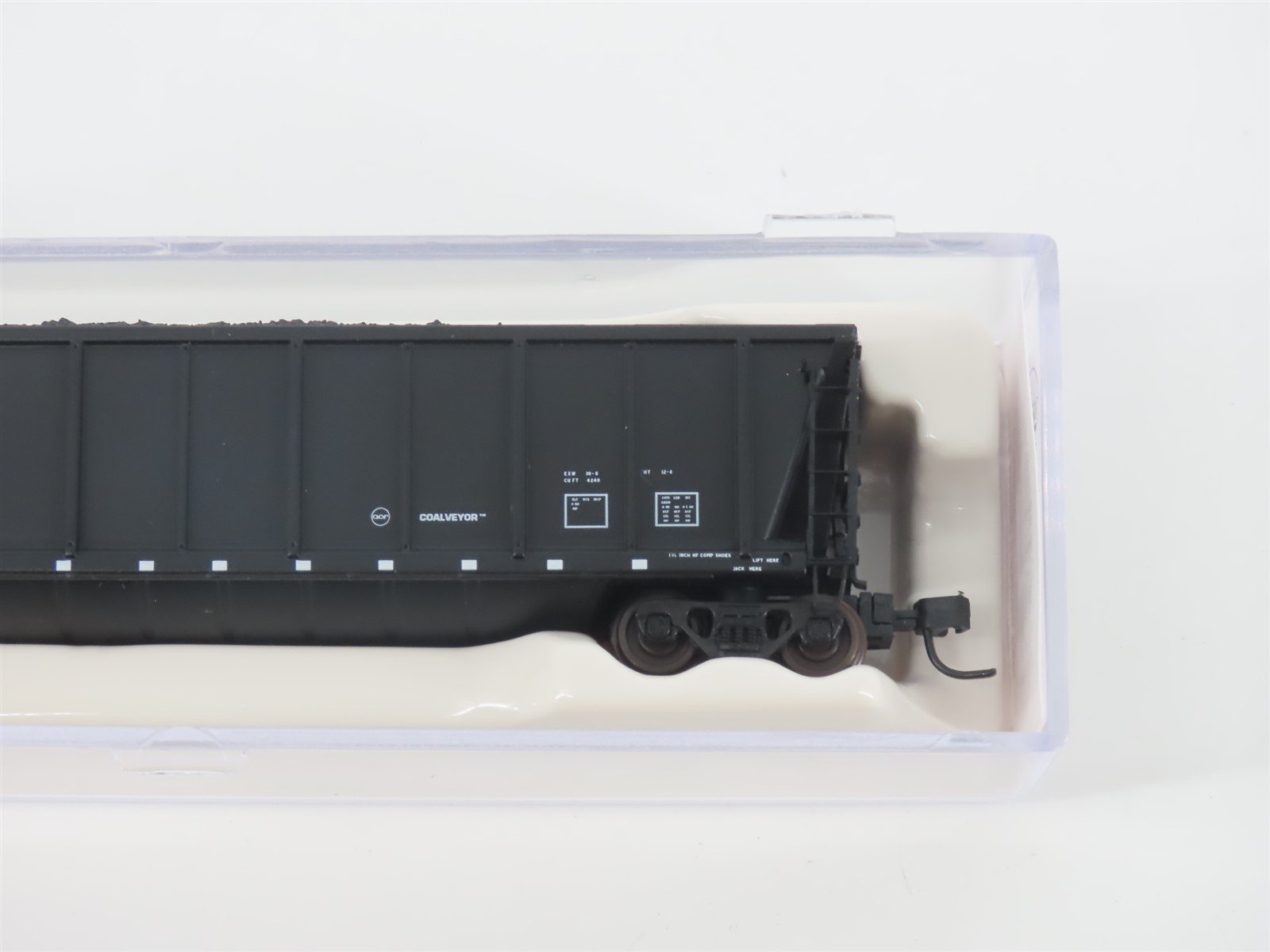N Scale Atlas 43802-7 OGSX Iowa Southern Utilities Coalveyor #188 w/ Load