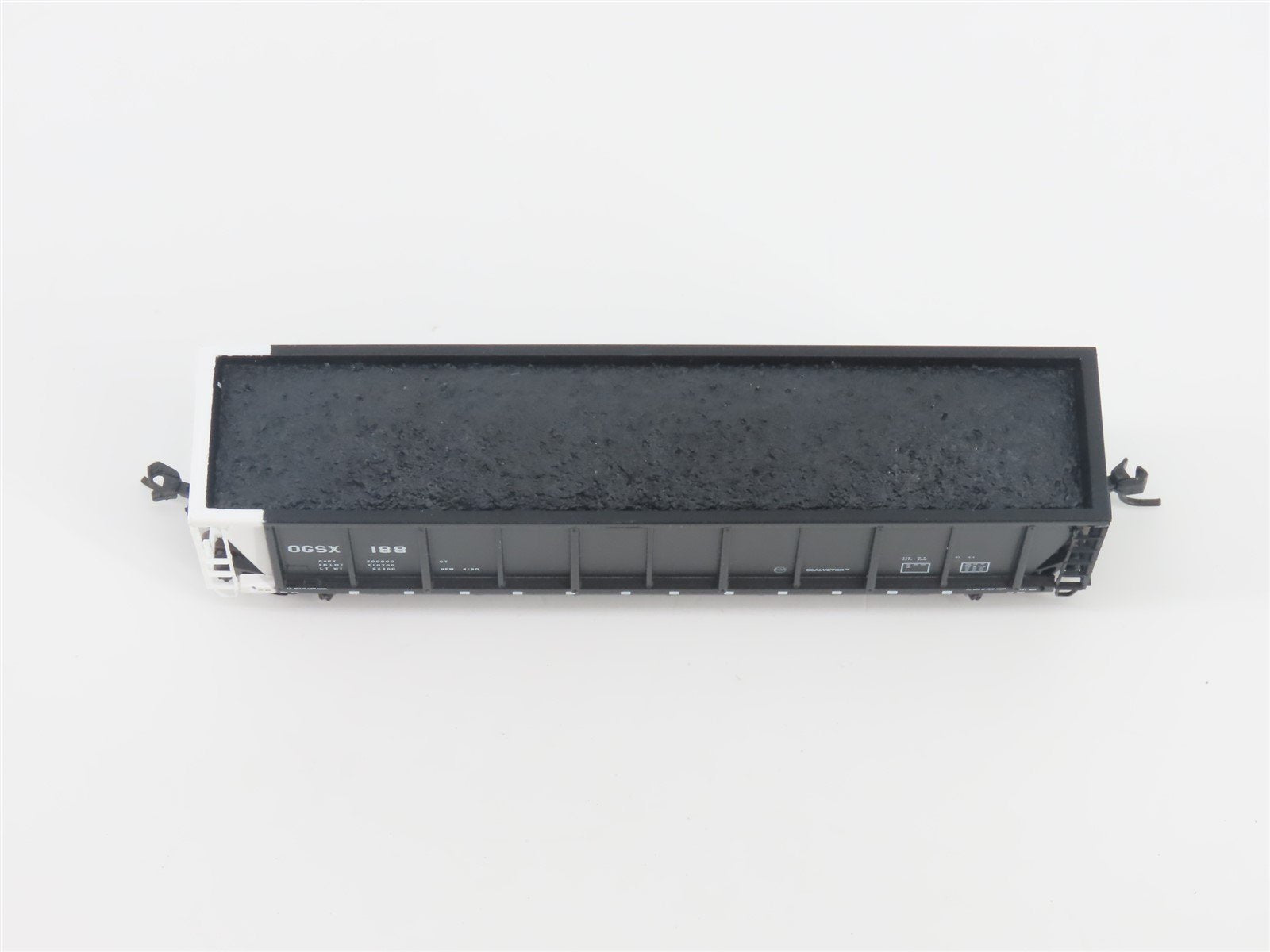 N Scale Atlas 43802-7 OGSX Iowa Southern Utilities Coalveyor #188 w/ Load