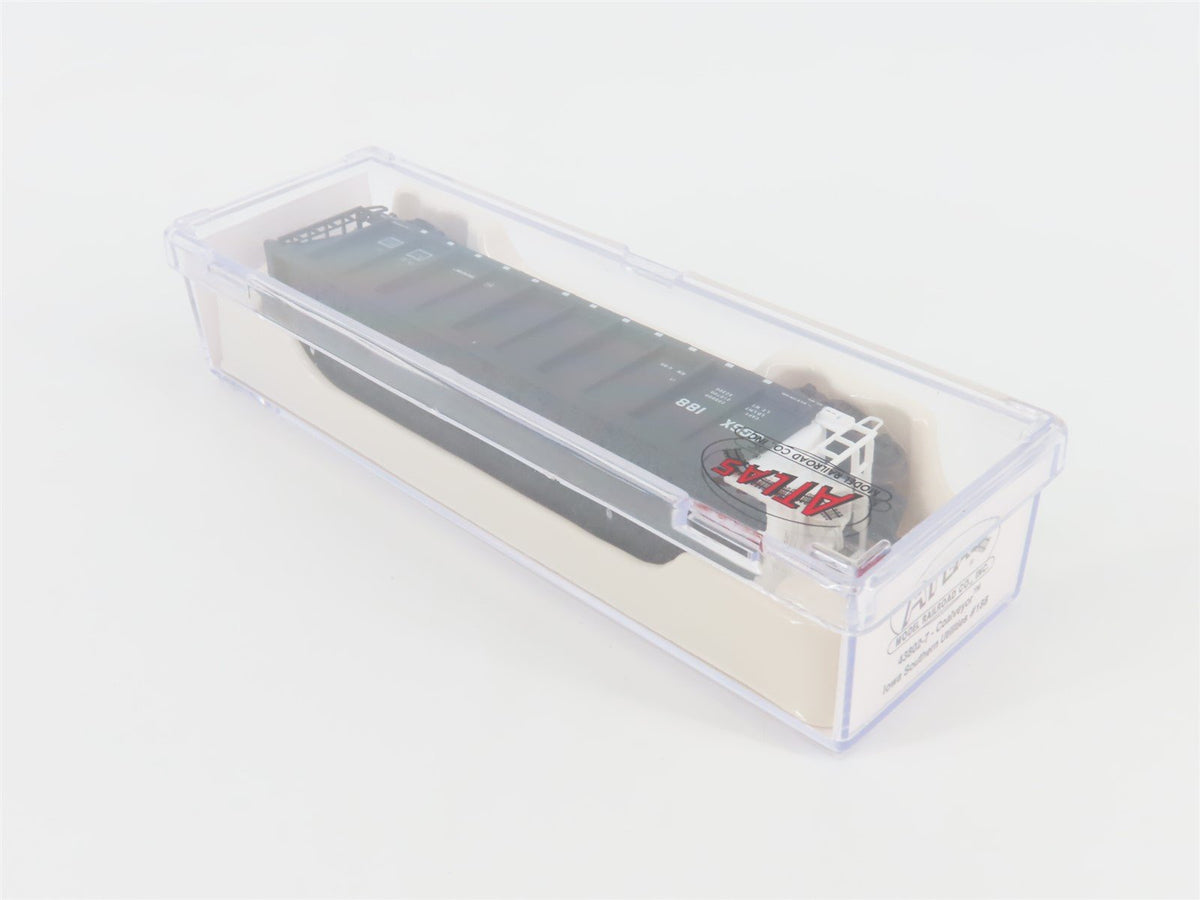 N Scale Atlas 43802-7 OGSX Iowa Southern Utilities Coalveyor #188 w/ Load