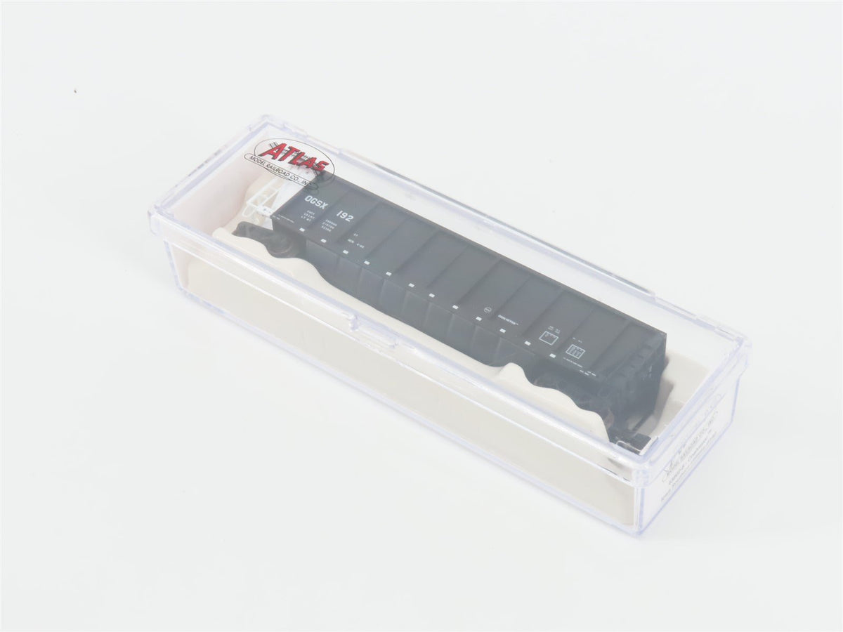 N Scale Atlas 43802-8 OGSX Iowa Southern Utilities Coalveyor #192 w/ Load