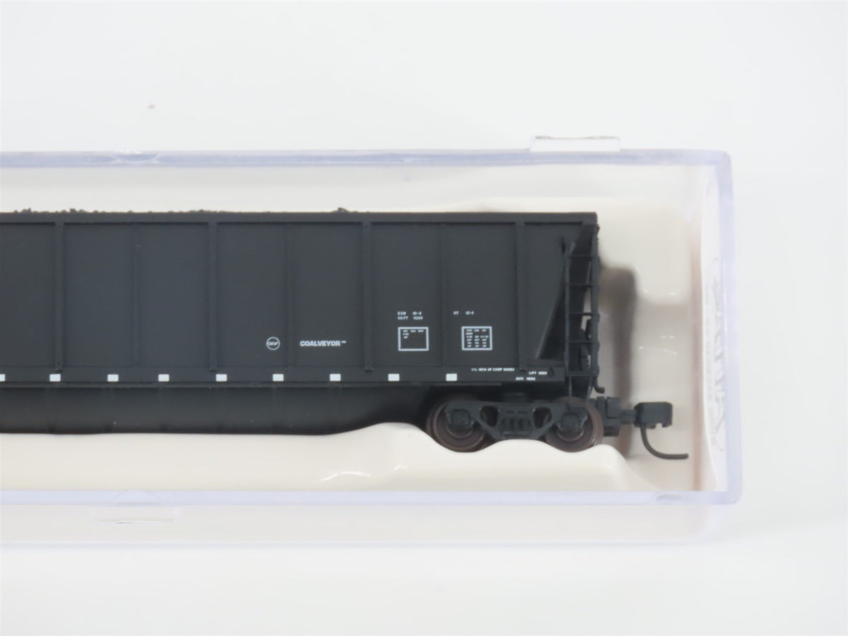 N Scale Atlas 43802-9 OGSX Iowa Southern Utilities Coalveyor #201 w/ Load