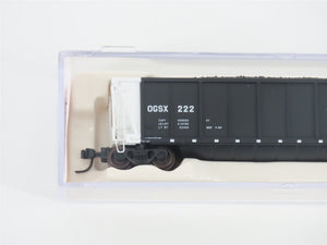 N Scale Atlas 43802-10 OGSX Iowa Southern Utilities Coalveyor #222 w/ Load