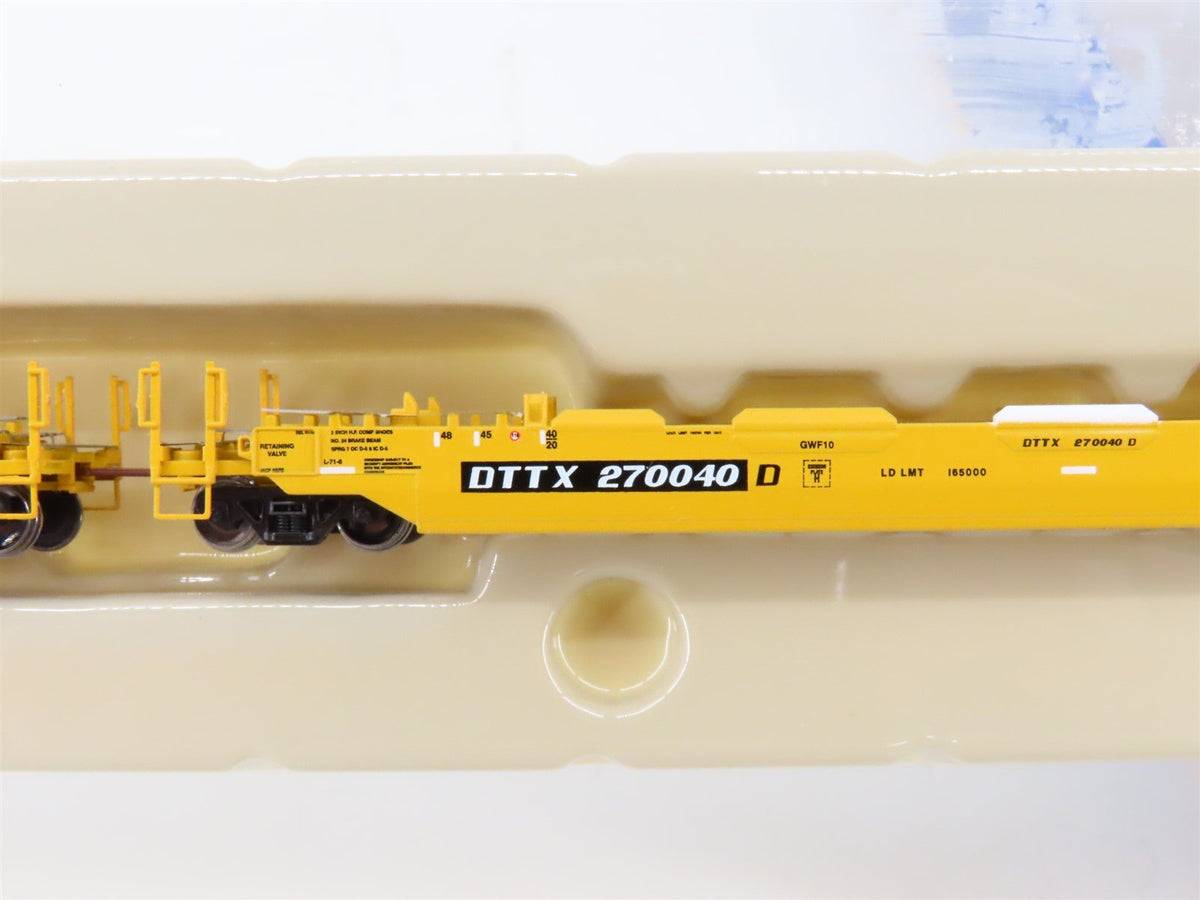 N Scale Athearn 17220 DTTX TTX 4-Unit Drawbarred Husky Stack Set