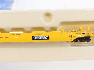 N Scale Athearn 17220 DTTX TTX 4-Unit Drawbarred Husky Stack Set