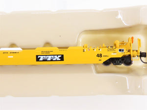 N Scale Athearn 17220 DTTX TTX 4-Unit Drawbarred Husky Stack Set