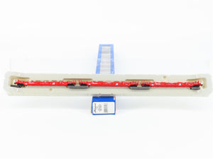 N Scale Athearn 17215 BNSF Railway 3-Unit Drawbarred Husky Stack Set