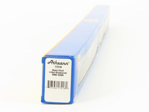 N Scale Athearn 17218 GRBX Blue 4-Unit Drawbarred Husky Stack Set