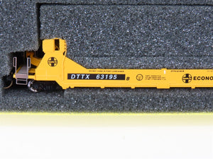 N Scale Deluxe Innovations 15020M-B DTTX ATSF Gunderson Twinstack 5-Car Set