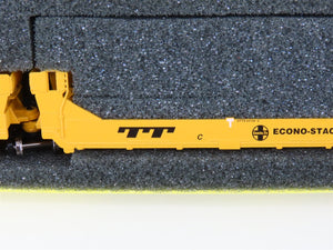 N Scale Deluxe Innovations 15020M-B DTTX ATSF Gunderson Twinstack 5-Car Set