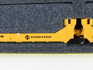 N Scale Deluxe Innovations 15020M-B DTTX ATSF Gunderson Twinstack 5-Car Set