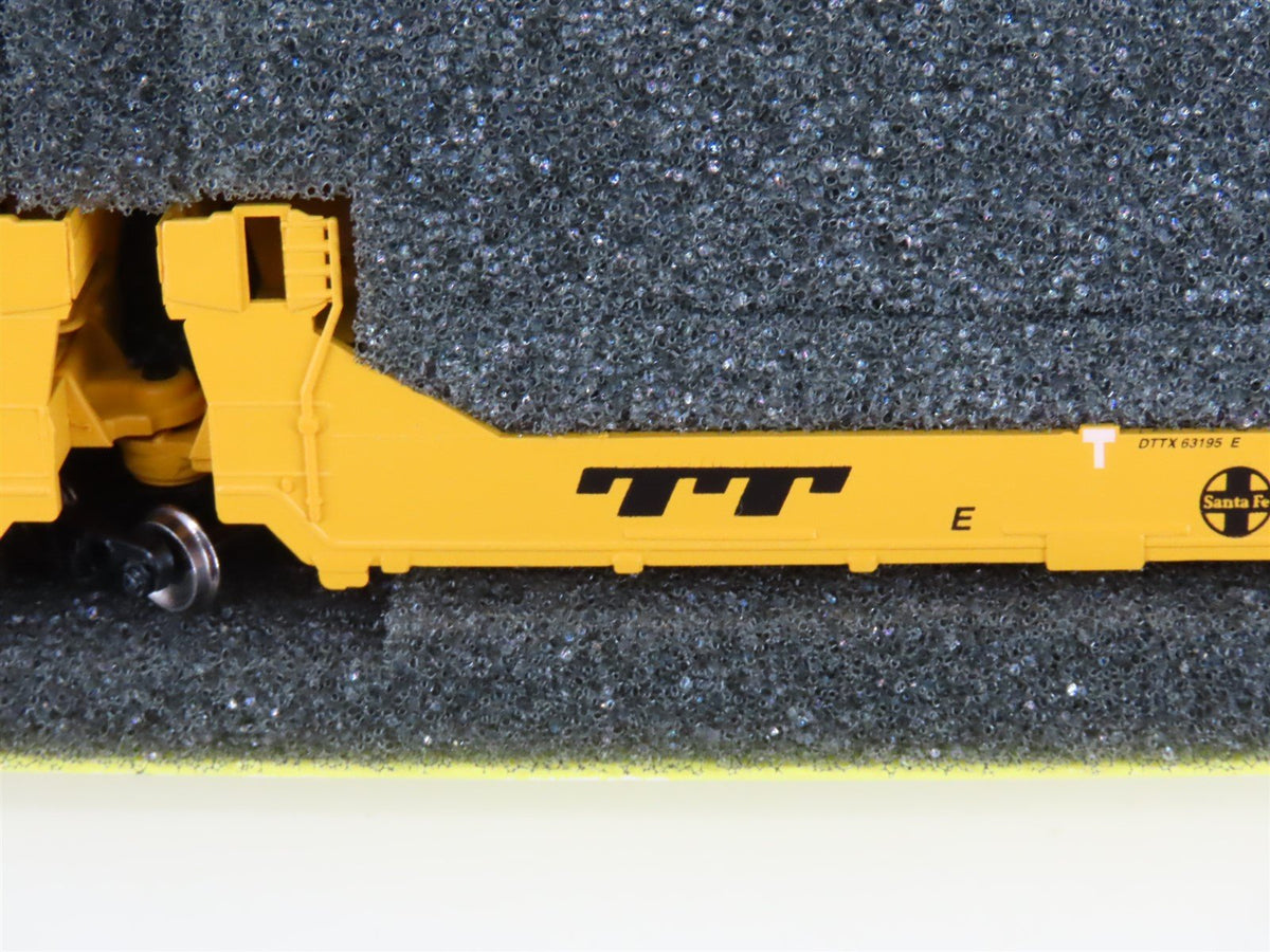 N Scale Deluxe Innovations 15020M-B DTTX ATSF Gunderson Twinstack 5-Car Set