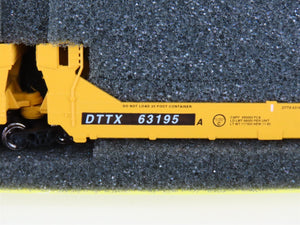 N Scale Deluxe Innovations 15020M-B DTTX ATSF Gunderson Twinstack 5-Car Set