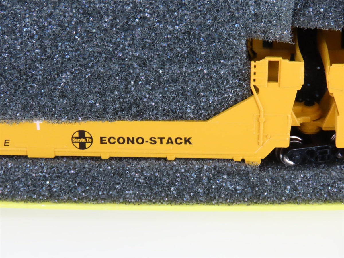 N Scale Deluxe Innovations 15020M-A DTTX ATSF Gunderson Twinstack 5-Car Set