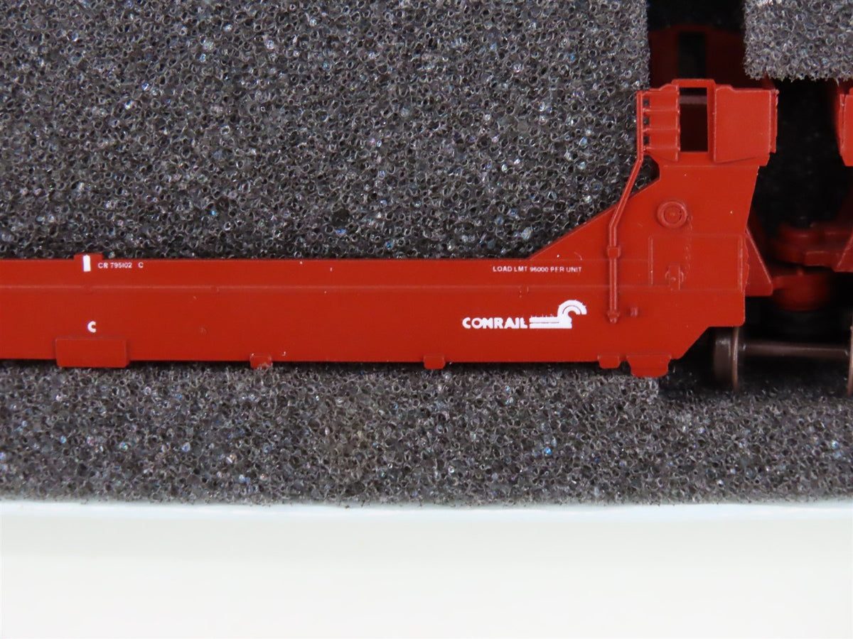 N Scale Deluxe Innovations 150601 CR Conrail Gunderson Twinstack 5-Car Set