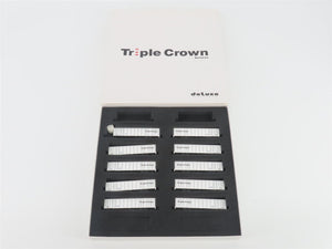 N Deluxe Innovations 180120 Triple Crown Services RoadRailer Trailer 10-Pack