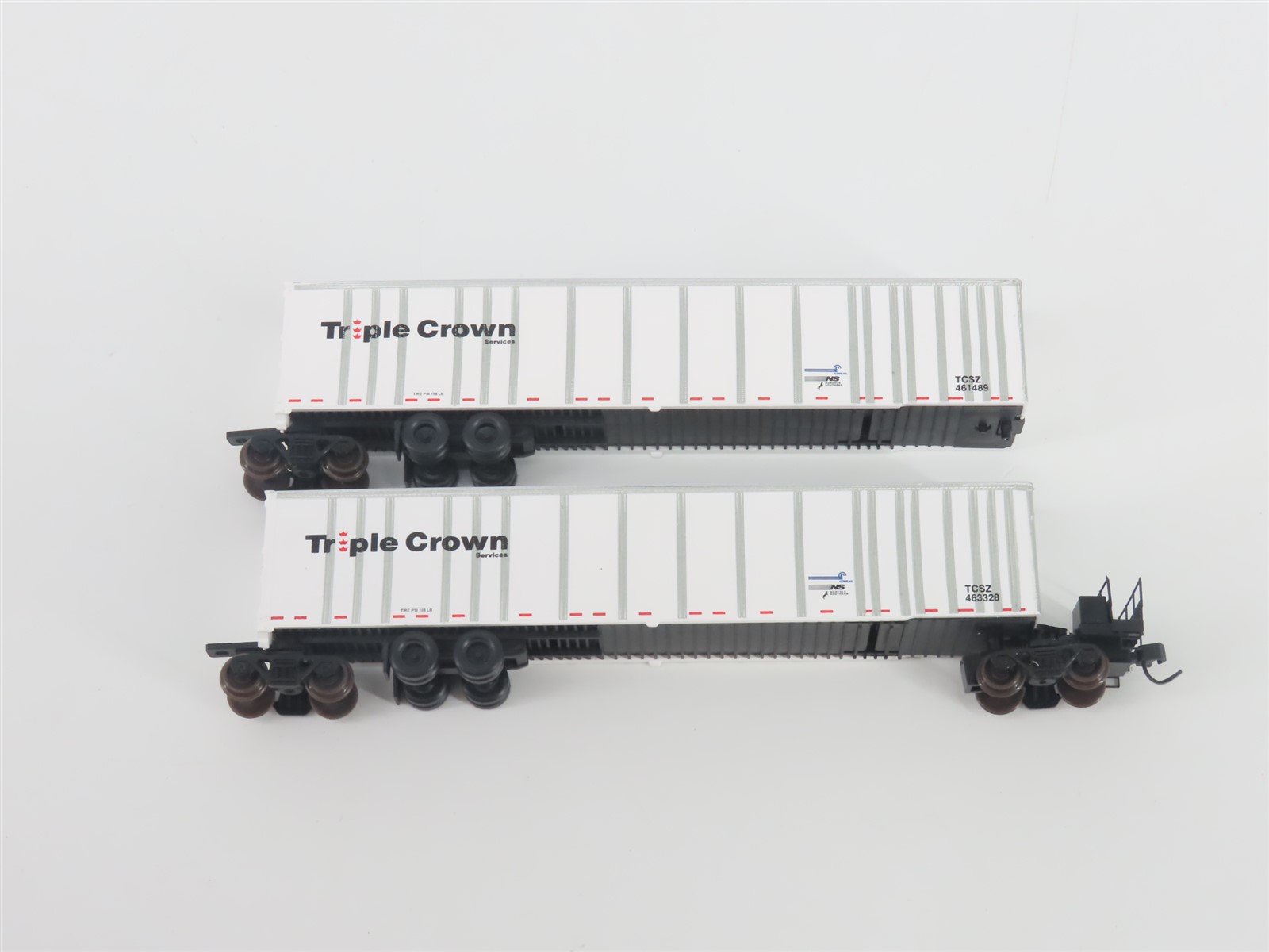 N Deluxe Innovations 180120 Triple Crown Services RoadRailer Trailer 10-Pack