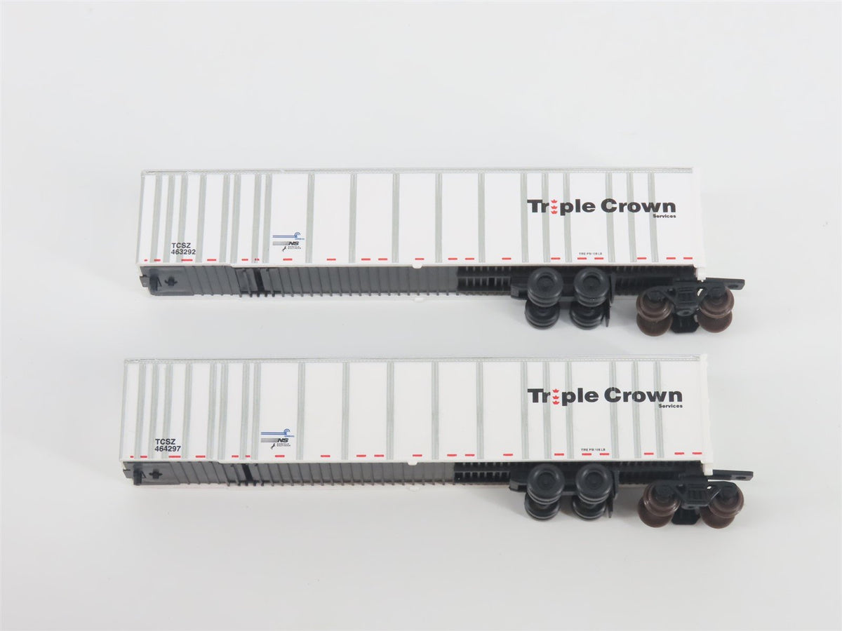 N Deluxe Innovations 180120 Triple Crown Services RoadRailer Trailer 10-Pack