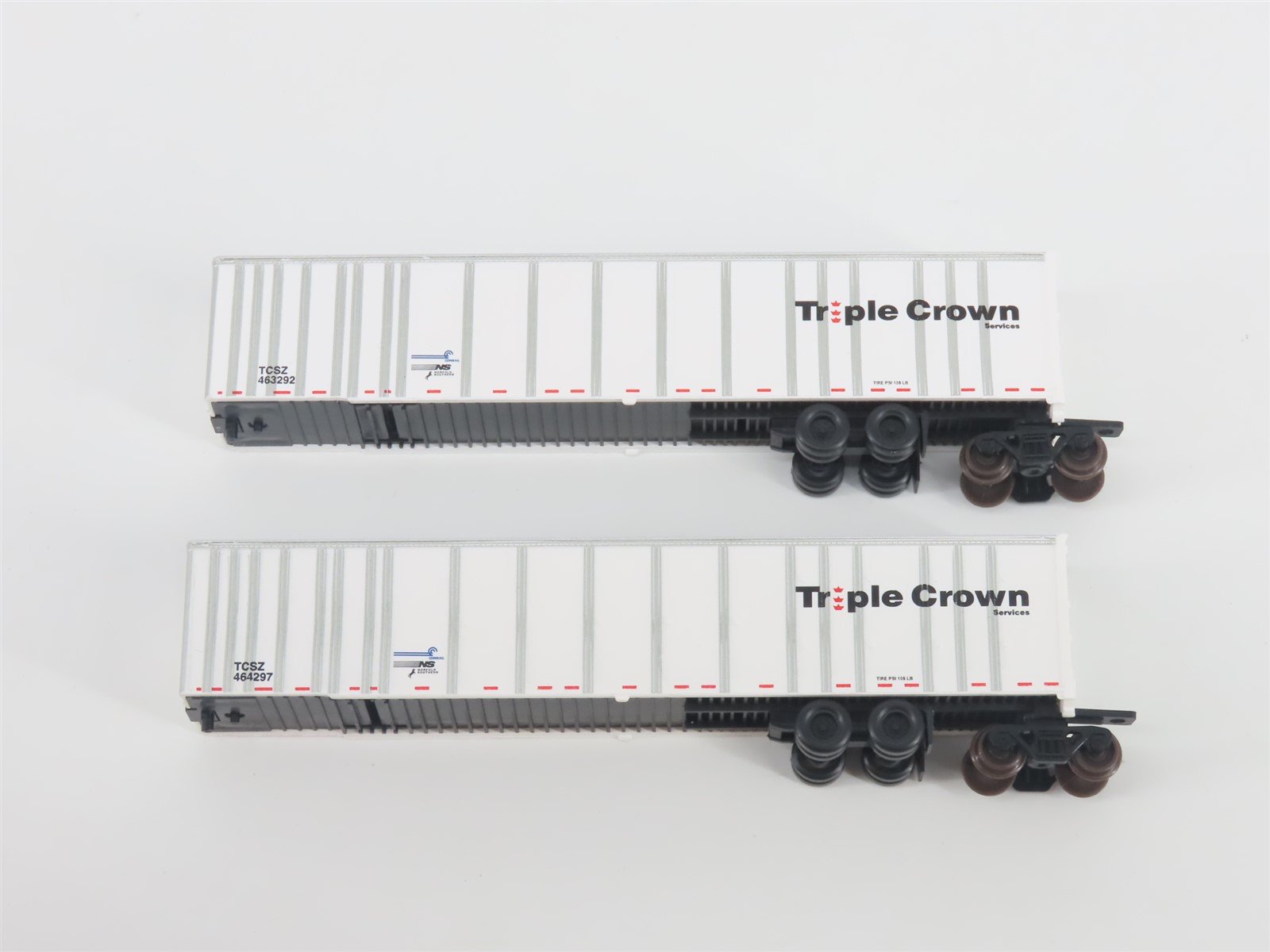 N Deluxe Innovations 180120 Triple Crown Services RoadRailer Trailer 10-Pack