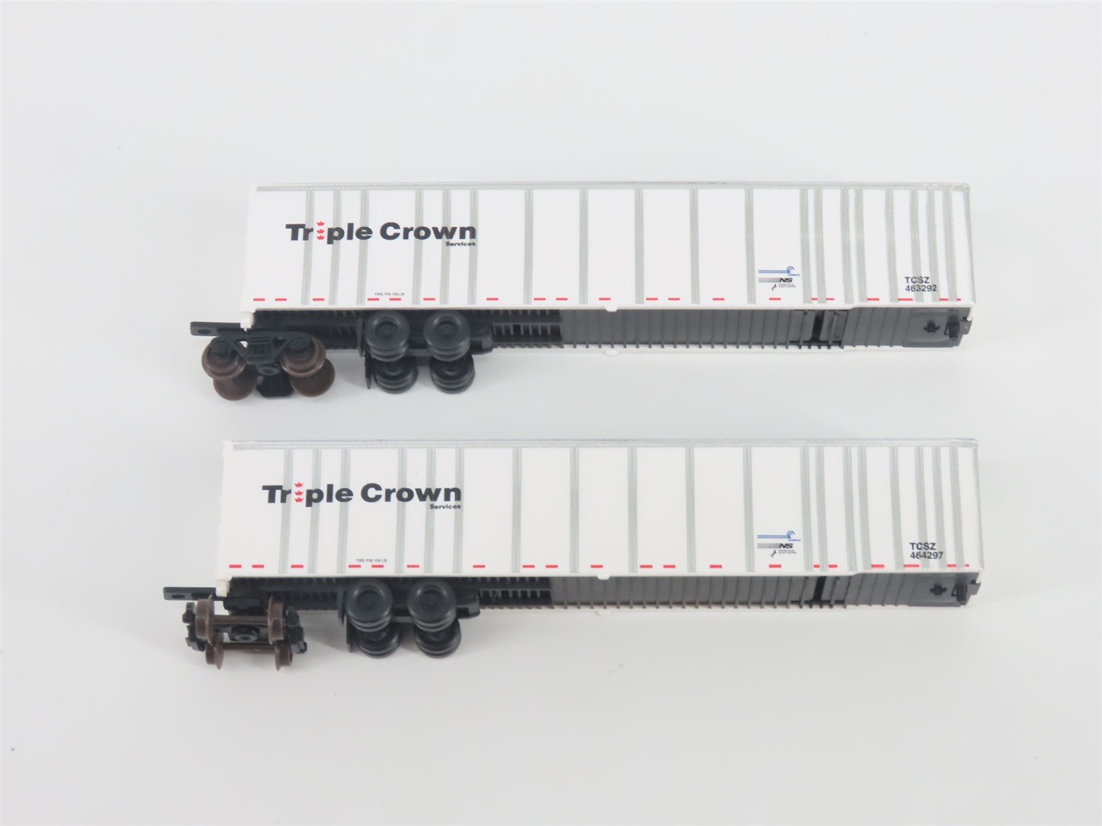 N Deluxe Innovations 180120 Triple Crown Services RoadRailer Trailer 10-Pack