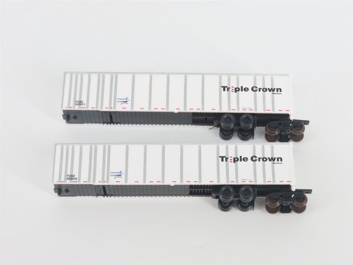 N Deluxe Innovations 180120 Triple Crown Services RoadRailer Trailer 10-Pack