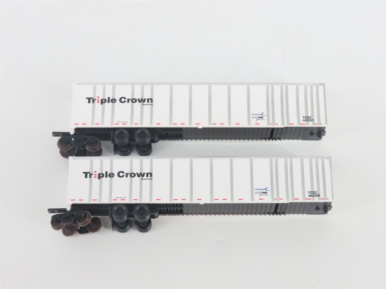 N Deluxe Innovations 180120 Triple Crown Services RoadRailer Trailer 10-Pack